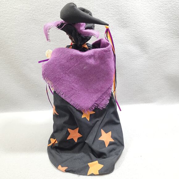Halloween Candy Witch 14" Tall Lynn Haney Collection by Midwest Imports - Picture 8 of 16